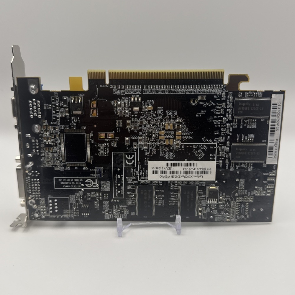 ATI Radeon X600Pro 256MB V/D/VO 1024-9C45-0C-SA Video Card - Picture 7 of 9